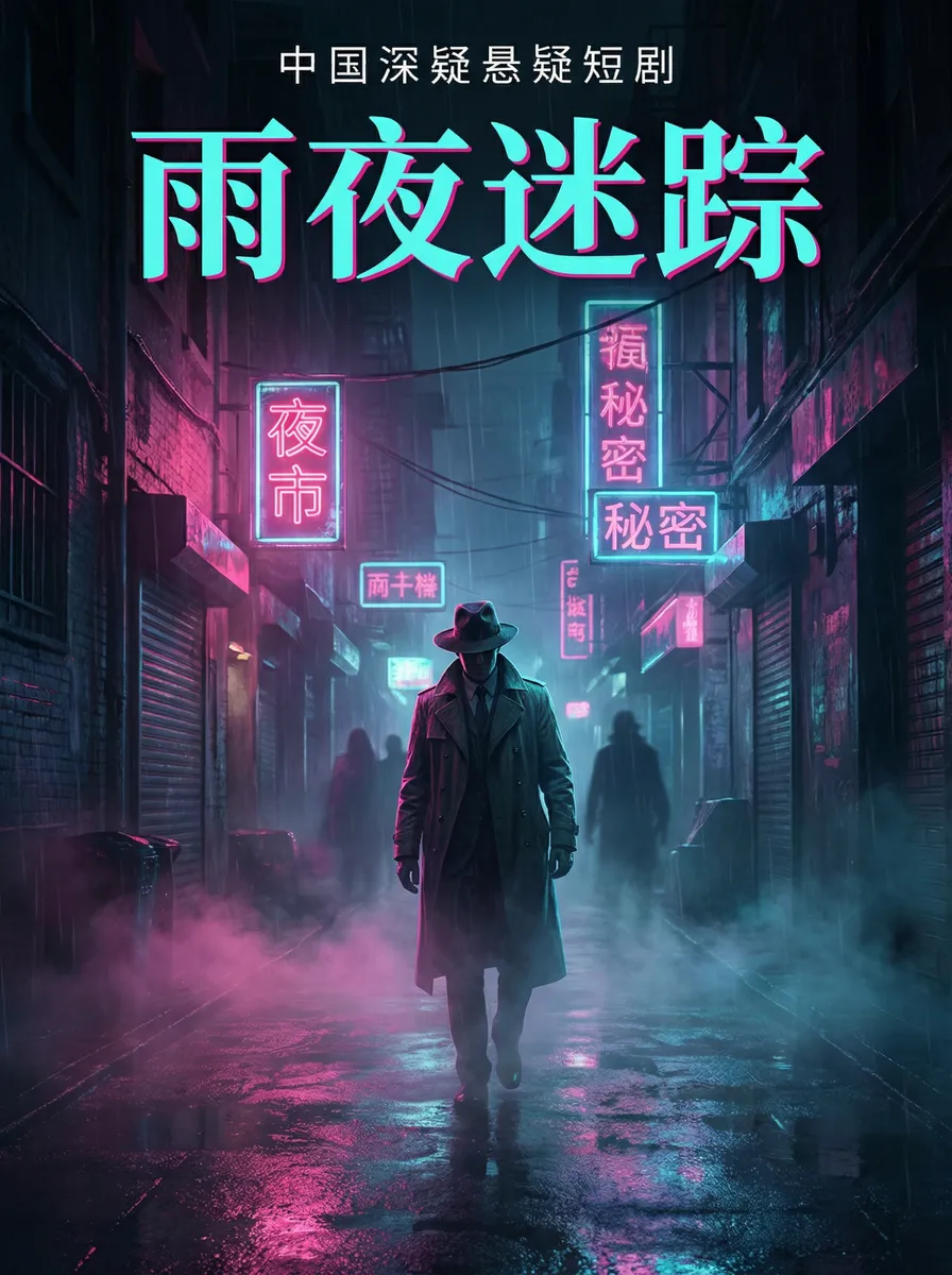 yiso 悬疑追踪短剧 - 雨夜迷踪海报